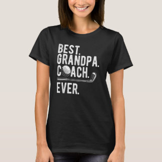 Manar Golf Best Grandpa Coach All Golfer Pappa pap T Shirt