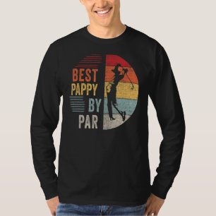 Manar Golf Best Pappy by Par Grandpa Golfer Far' T Shirt