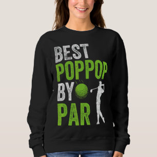 Manar Golf Best Poppop by Par Grandpa Golfer Far T Shirt