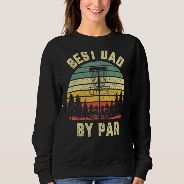 Manar Golf Far Best Pappa efter Par Golf T Shirt (Framsida)