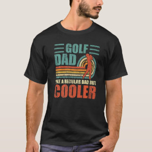 Manar Golf Pappa som ett vanligt Pappa men en kole T Shirt