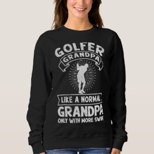 Manar Golfer Grandpa som en normal med mer svep T Shirt