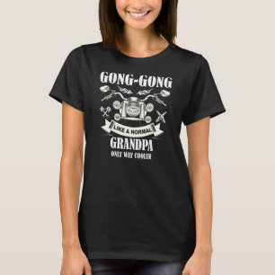 Manar Gong-Gong som en vanlig farfar-Coola T Shirt