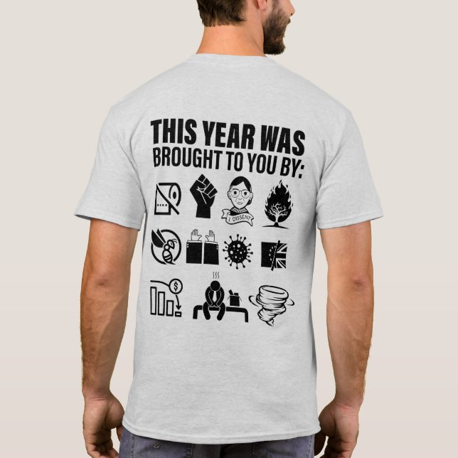 Manar GoodAdjö 2020 T-Shirt_2 T Shirt (Baksida)