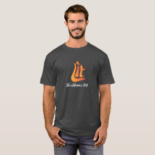 Manar grå färgT-tröja Tee Shirt