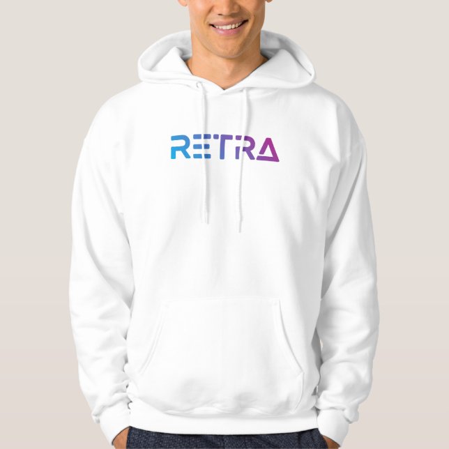 Manar Gradient Retra Hoodie (Framsida)