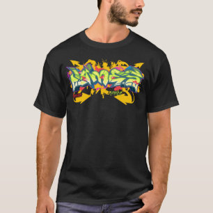Manar grafitti: James Streetwear T Shirt