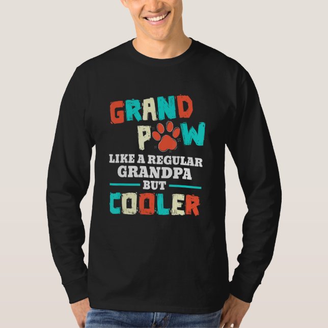 Manar Grand Tass som en vanlig morfar, men kylare  T Shirt (Framsida)