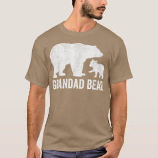 Manar Grandad Bear Fars dag Shirts, Funny Unge Ki T Shirt