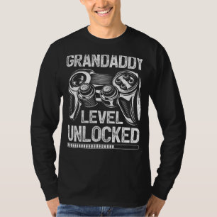 Manar Grandaddy Level UnLocker Video Gamer Far' T Shirt