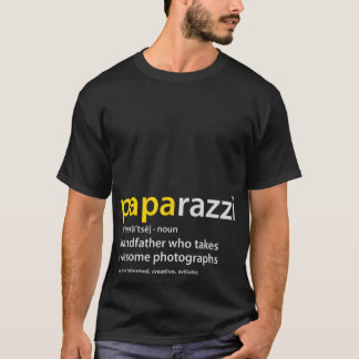 Manar Grandfather Fotograf T-shirt PAPArazzi de