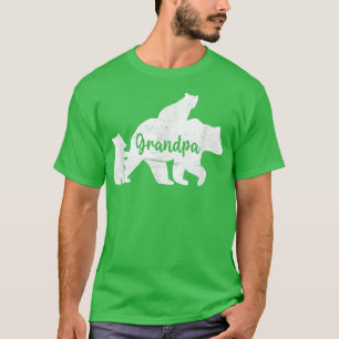 Manar Grandpa Bear 2 Unge Shirt, Grandpa Bear Twin T Shirt