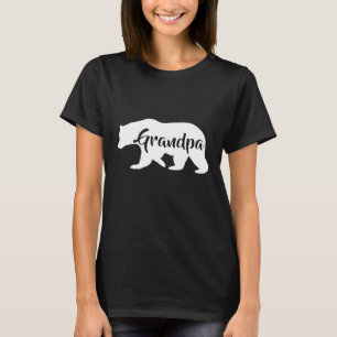 Manar Grandpa Bear Fantastisk Camping Gramps Tee