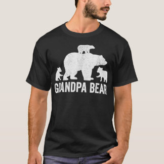 Manar Grandpa Bear Fars dag Shirt, funny 3C T Shirt