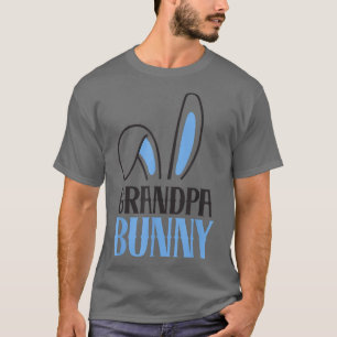 Manar Grandpa Bunny Costume Funny Family Matching T Shirt