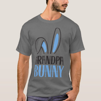 Manar Grandpa Bunny Costume Funny Family Matching  T Shirt