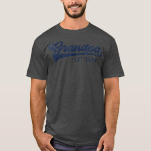 Manar Grandpa Est 2023 Grandpa to be Gifts new Gra T Shirt