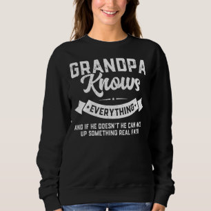 Manar Grandpa känner till allt 60:e Fars dag T Shirt