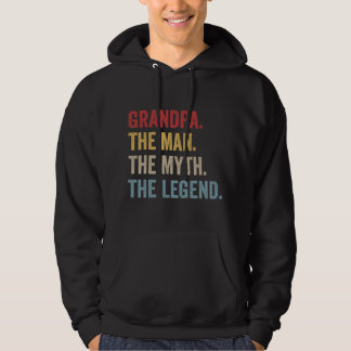 Manar GRANDPA MÄNNEN MYTH Manar-MYNDIGHETEN Hoodie
