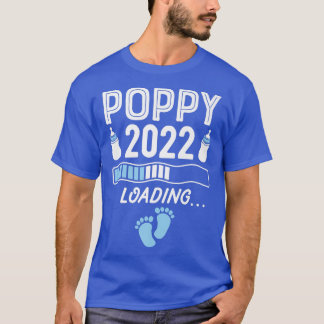 Manar Grandpa Poppy 2022 Loading Grandad Gravid T Shirt
