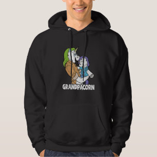 Manar Grandpacorn Grandfather Grandpa Unicorn Papp Hoodie