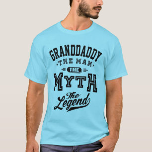 Manar Grandpappa The Man Myth Legend Grandpa T Shirt