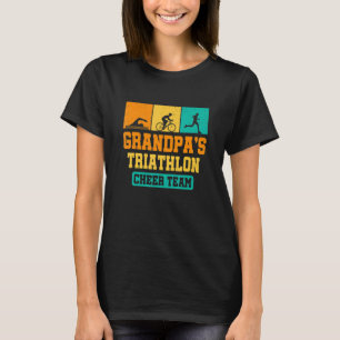 Manar Grandpas Triathlon Cheer Team Triathlon Tria T Shirt