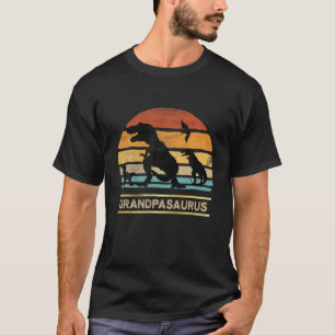 Manar Grandpasaurus Grandpa Dinosaur Saurus Christ T Shirt