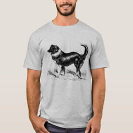 Manar Gräns Collie Hund T-shirt