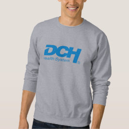 Manar - Grått - Sweater - Big DCH Blue Logotyp Lång Ärmad Tröja