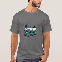 Manar Grått T-Shirt med Blue BMW