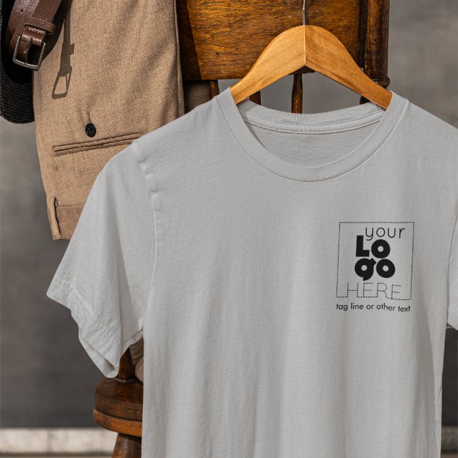 Manar Grått T-Shirt WIth Anpassningsbar Black Busi (Skapare uppladdad)