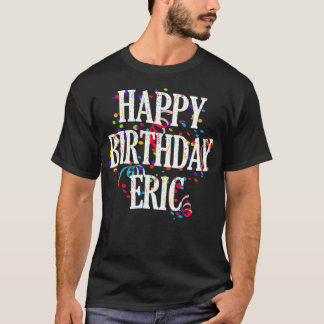 Manar Grattis på födelsedagen Eric First Namn Boys T Shirt