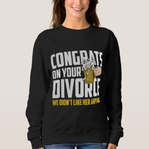 Manar gratulerar till er skilsmässa som vi gillar t shirt