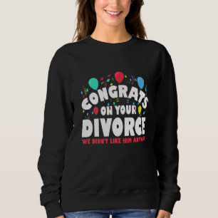 Manar gratulerar till er skilsmässa som vi gjorde t shirt