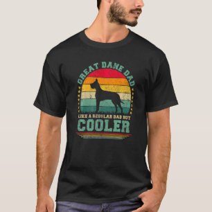 Manar Great dane Pappa som ett vanligt Pappa men s T Shirt