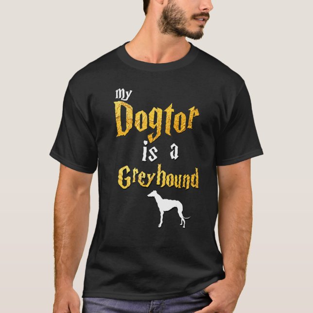 Manar Greyhound Greyhound T Shirt (Framsida)