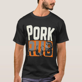 Manar ’Gris Rub’ Funny BBQ T Shirt