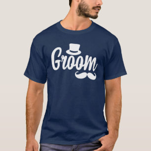 Manar Groom Hat Cute Förlovning Bröllop Bachelor T Shirt