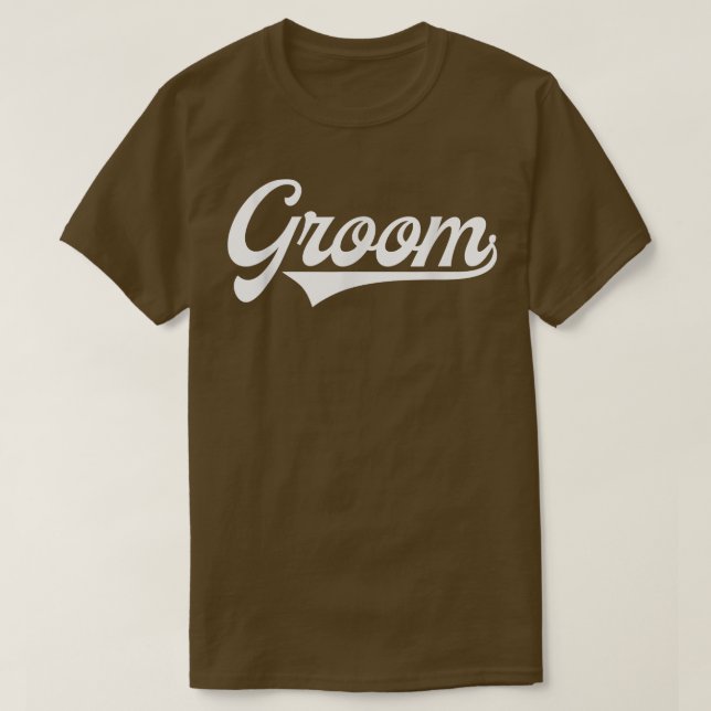 Manar Groom T Shirt (Design framsida)