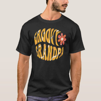 Manar Groovy Grandpa 70s Aesthetic Nostalgia 1970' T Shirt