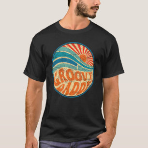 Manar Groovy Pappa 70:e Aesthetic Nostalgia 1970's T Shirt