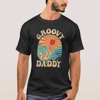 Manar Groovy Pappa 70:e Aesthetic Nostalgia 1970's T Shirt