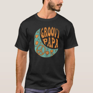 Manar Groovy Pappa 70-talet Aesthetic Nostalgia 19 T Shirt