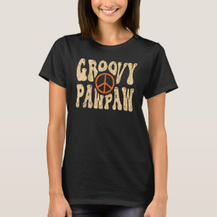 Manar Groovy Pawpaw 70-talet Aesthetic Nostalgia 1 T Shirt