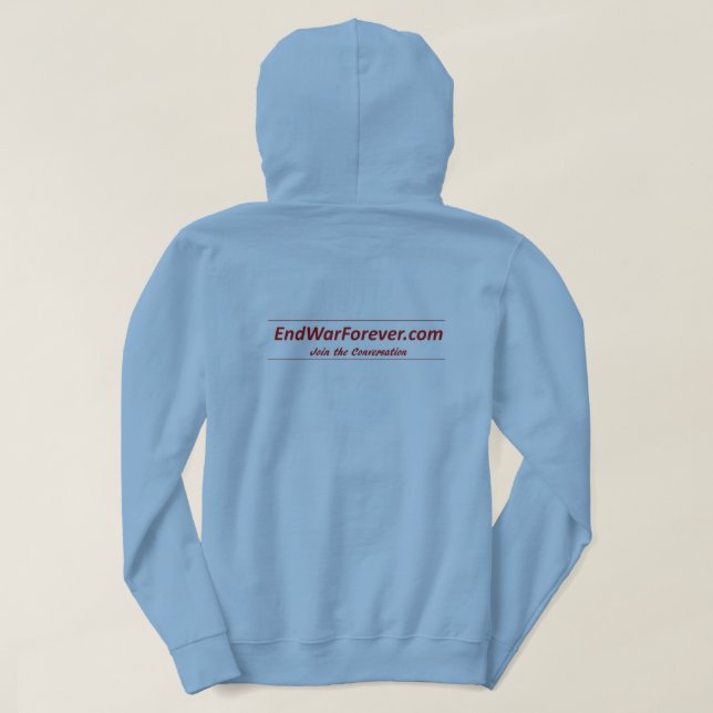 Manar grundläggande hooded svettskjorta sweatshirt (Design baksida)