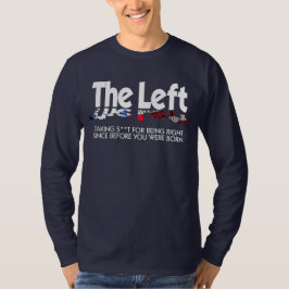 Manar grundläggande långärmadutslagsplats - det tee