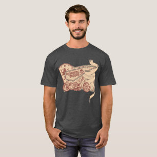 Manar Grunge Motorcykel T-Shirt