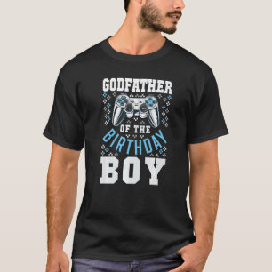 Manar gudfadern till födelsedagspojkmatchande vide t shirt