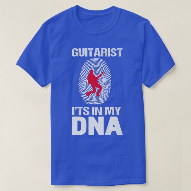 Manar Guitarist är min DNA-funktion Guitar Coach87 T Shirt (Design framsida)